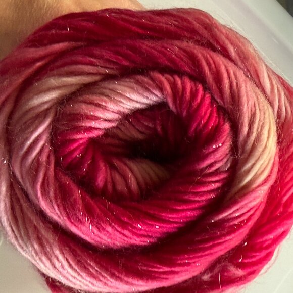 Loops & Threads Facets | Medium 4 | Dragon Fruit | 2 Skeins - Picture 2 of 4